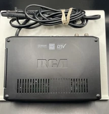 RCA Converter Box ATSC Analog Digital HDTV DTA800B1L  Black No Remote