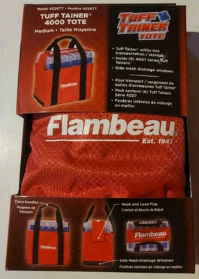 #ad #ad Flambeau Tuff Tainer 4000 Tote Tackle Bag Medium Model: 4226TT $11.24