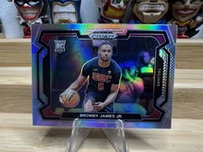 Bronny James Jr. (RC) Silver Prizm Variations 2024 Panini Prizm Draft Picks #86