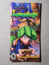 Lemmings Instruction Booklet - Manual Only - PlayStation Portable PSP 