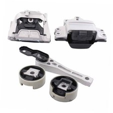 Engine Motor Mounts and Trans Transmission Mount Bracket Subframe Kit for VW
