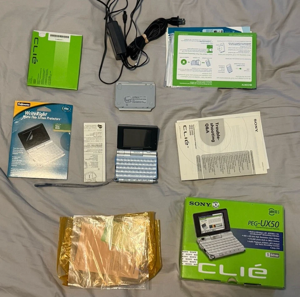 Sony PEG-UX50/E Clie Personal Entertainment Organizer WORKING OPEN BOX - Image 3 of 4