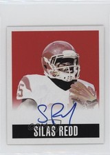 2014 Leaf Originals Red 10/10 Silas Redd #SR1 Auto 17xm