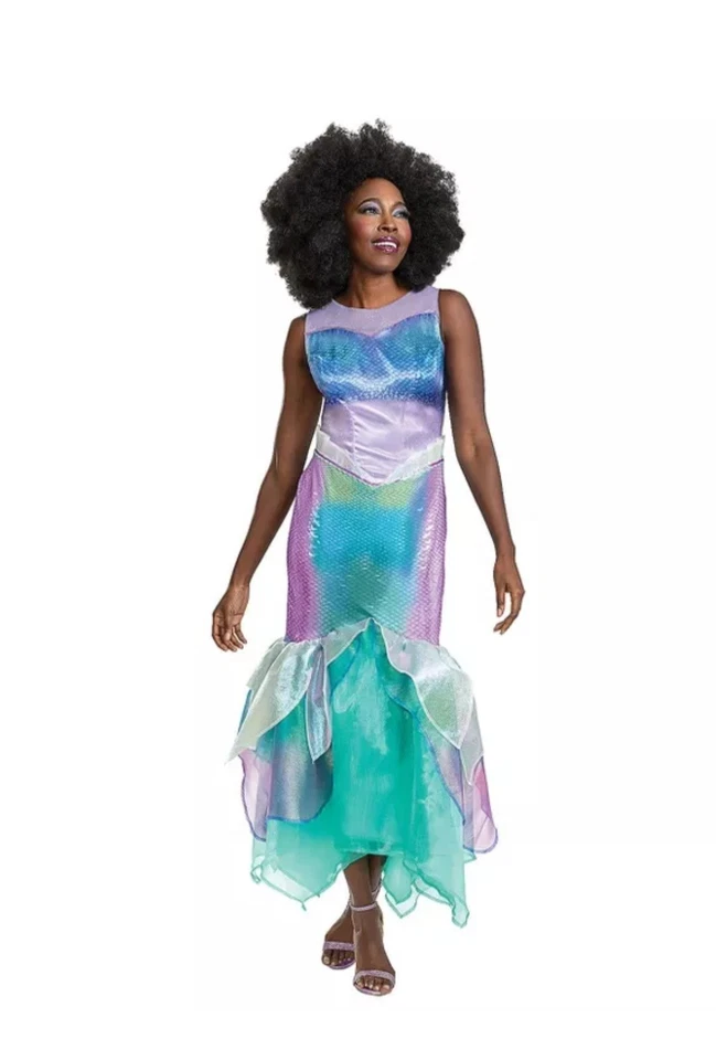 Disfraz Disney La Sirenita Ariel Clásico Mujer Adulto Grande NUEVO Foto 2 de 4