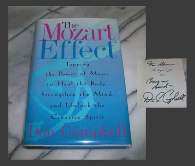 #ad #ad *Signed amp; Inscribed* THE MOZART EFFECT Tapping Power Of Music Don Campbell HC DJ $12.99