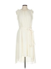 Halston Heritage Women Ivory Cocktail Dress 10