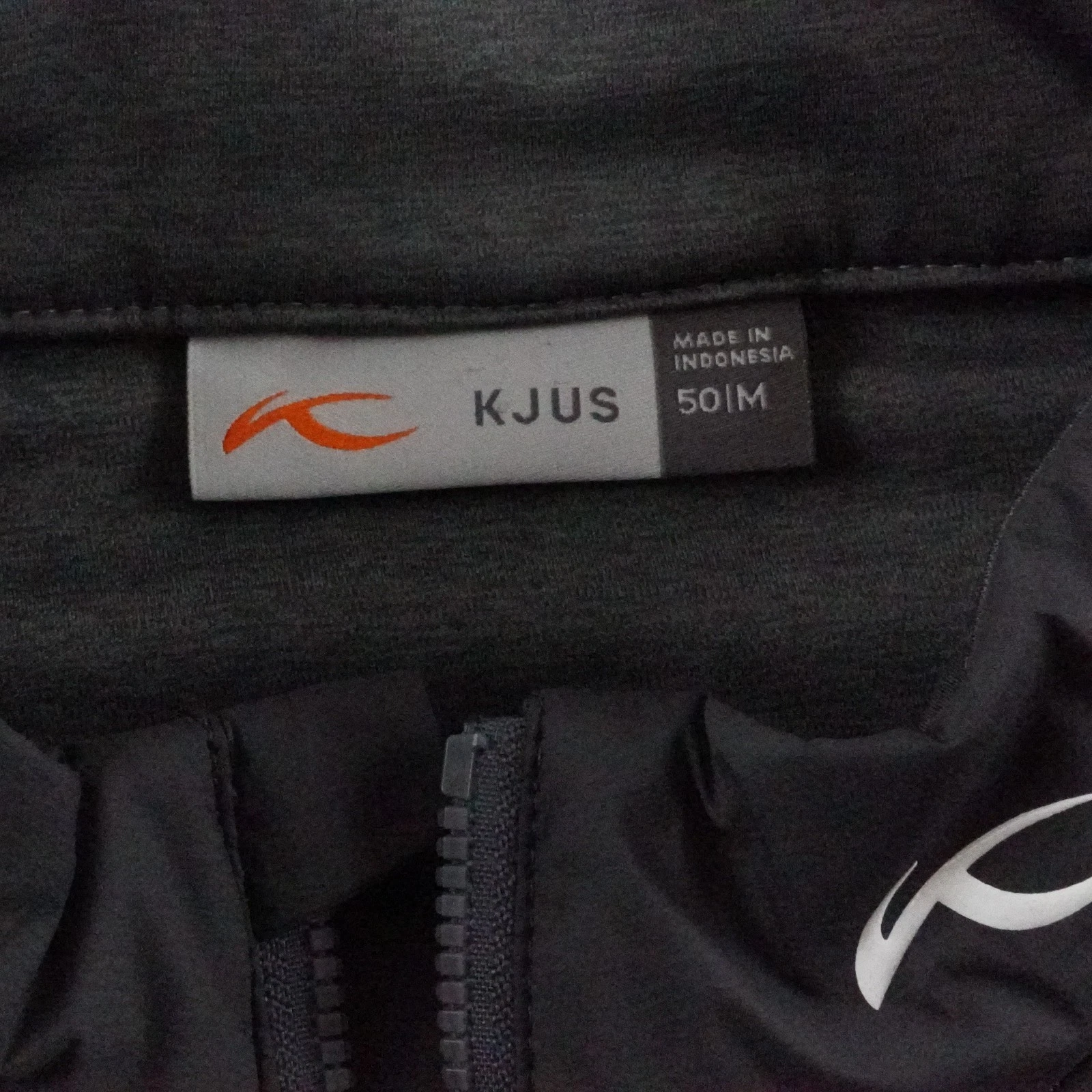 KJUS Retention Jacket Mens Medium Gray Full Zip Golf Stretch image 7