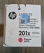 HP 201X Magenta Genuine LaserJet Toner Cartridge CF253XM Sealed Box