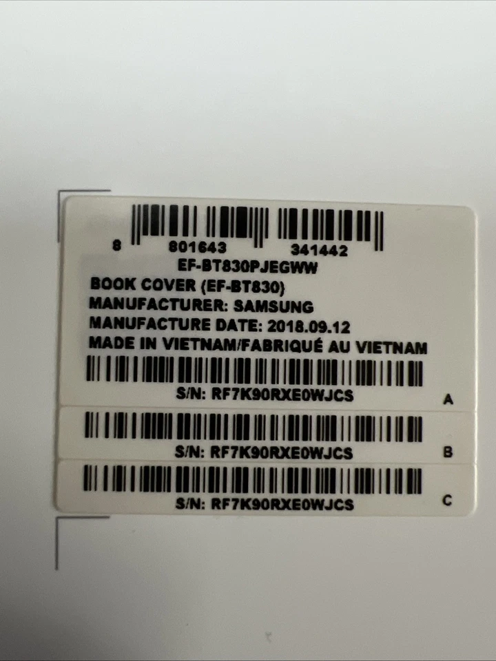 Samsung Galaxy Tab S4 Book Cover Grey 2 Viewing Modes - Genuine Samsung - Image 2 of 2