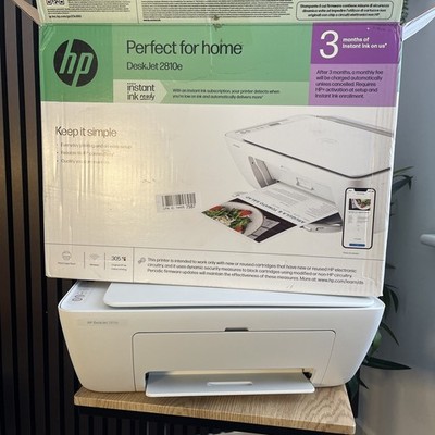 HP Deskjet 2810e All-in-One WLAN Drucker weiß ohne Tinte