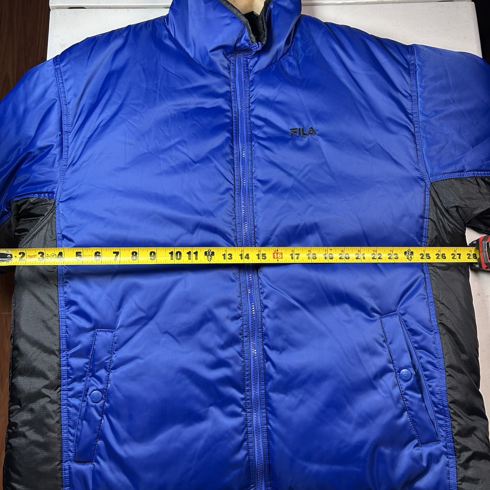 Vintage Fila Reversible Men’s Puffer Jacket Winter Size X-LARGE image 6