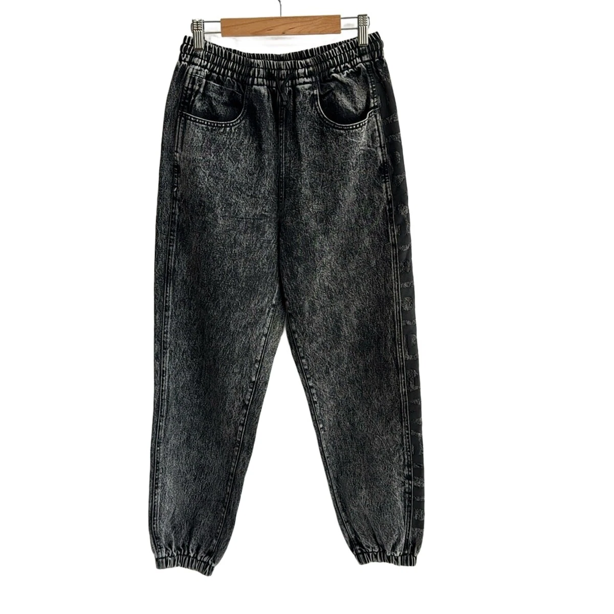 Autentico ALEXANDER WANG Jeans da donna grigio scuro