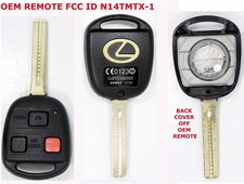 Lexus Logo Rx300 1999 2001 02 03 2004 New Uncut Key Oem Remote Fob N14tmtx-1 Lexus Logo Rx300 1999 2001 02 03 2004 New Uncut Key Oem Remote Fob N14tmtx-1