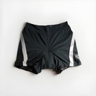 PEARL IZUMI WOMEN'S SELECT Black BIKE SHORTS Padded Cycling sz L Inner Blue Pad