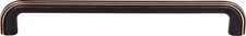 Top Knobs TK224UM Victoria Falls Pull 8" (c-c) Umbrio