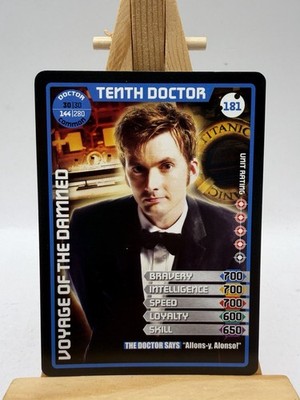 Doctor Who Monster Invasion Extreme: #181 Tenth Doctor Common