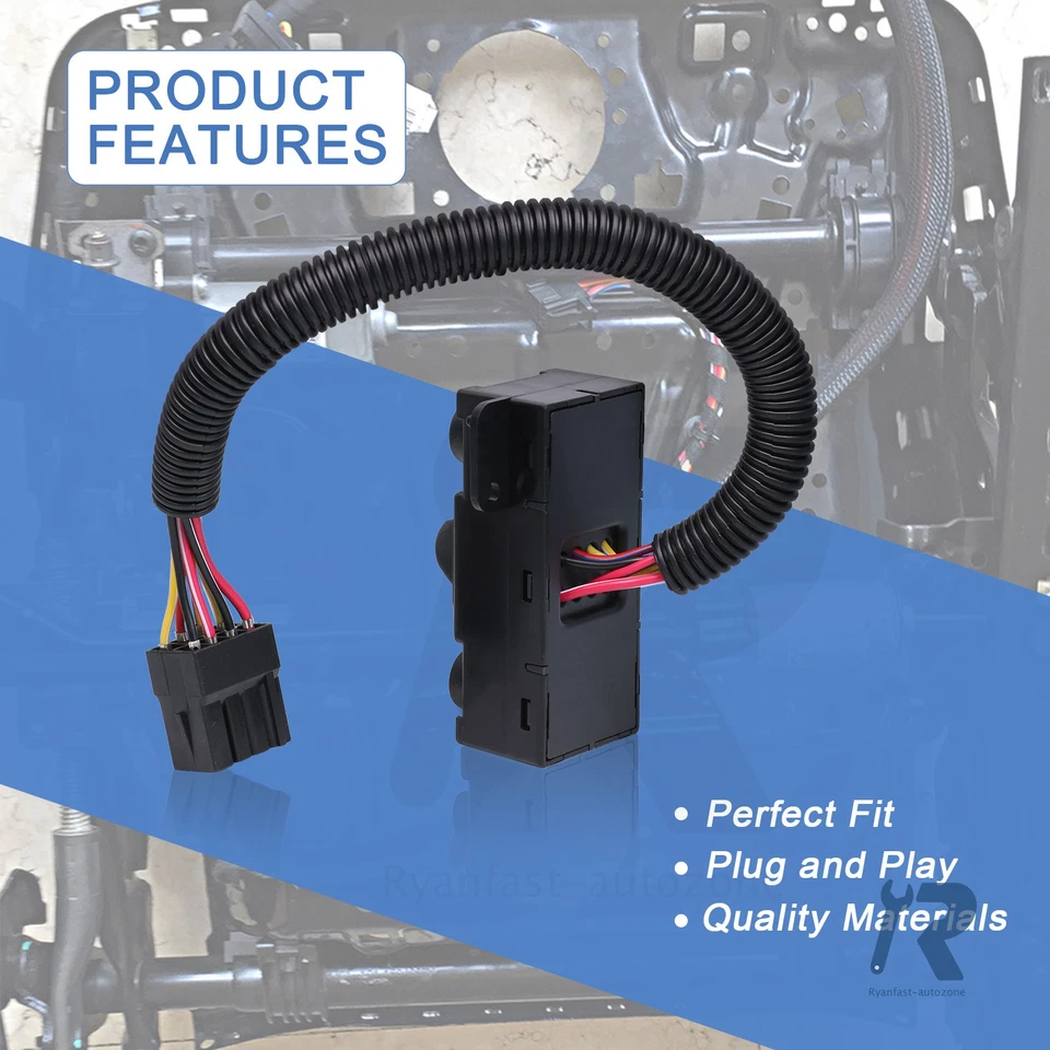 Power Seat Control Switch Left Driver For Ford F-150 F-250 F-350 F3UZ14A701A Foto 2 de 4