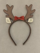 Reindeer Antlers Holiday Headband Deer Ears Christmas Costume Headpiece