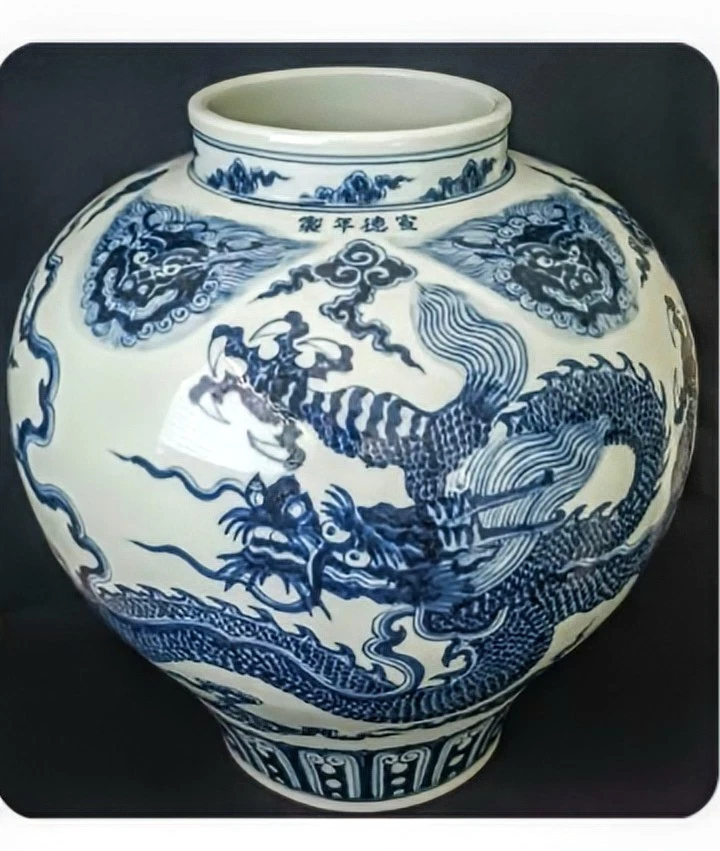 蓝色中国花瓶1800年以前| eBay