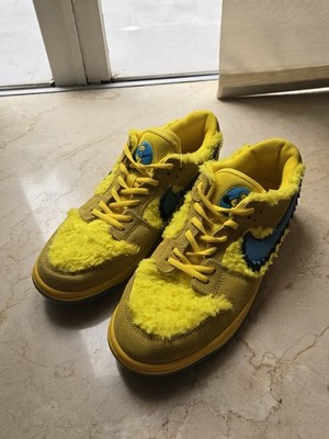 Nike SB Dunk Low x Grateful Dead Yellow Bear Men s Size 10 New No Box