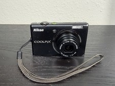 Nikon COOLPIX S570 12.0MP Digital Camera Black TESTED No Charger See Pics