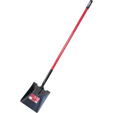 Bully Tools 50 In. Fiberglass Handle Square Point Shovel 62525 Bully Tools 62525