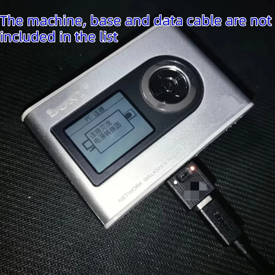 USBC Charging and Data Sync Adapter For Sony MD MZ-N10 MZ-NH1 NH3D DH10P DIY - Image 4 of 4