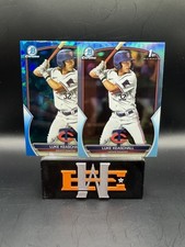 LUKE KEASCHALL 2023 1st Bowman Chrome Draft Sapphire Edition RC #BDC-53 Twins