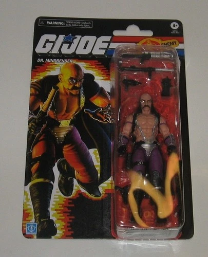 DR MINDBENDER Retro GI Joe Classified MOC New Action Figure on card Comp Cobra