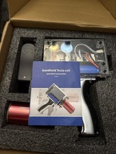 Handheld Tesla Coil Gun Arc Generator with Trigger Mode and Artificial Lightning