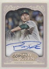 2012 Topps Gypsy Queen Auto Brad Peacock #GQA-BPK Auto 0c1c