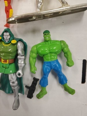 Marvel Ironman Action Figures 90s ToyBiz Marvel Series Lot, As Is