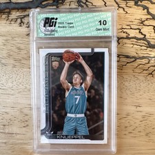 Topps 2025-26 Kon Knueppel Rookie Charlotte Hornets #204 PGI 10 Card