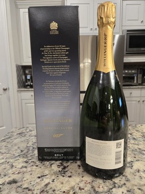 Bollinger Champagne Special Cuvee 007 Edition James Bond with Box