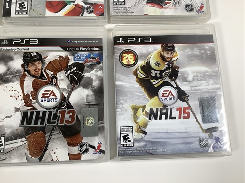 PS3 NHL EA Sports Games Lot of 6 - NHL 08, 09, 11, 12, 13, 15 - Picture 6 of 11