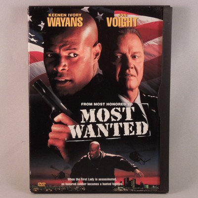 - MOST WANTED DVD New Line Cinema 1997 Keenan Ivory Wayans Jon Voight N4635