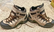Danner 453 GTX Boots Mens 10 D Grey(Tan) & Black Leather Hiking Gore-Tex TFX