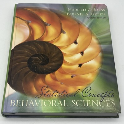 Statistical Concepts for the - Hardcover, by Kiess Harold; Green
