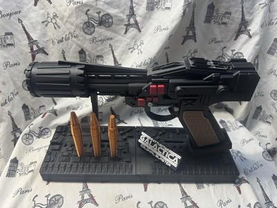 Battlestar Galactica 1978 Colonial Blaster Prop with stand 3d print