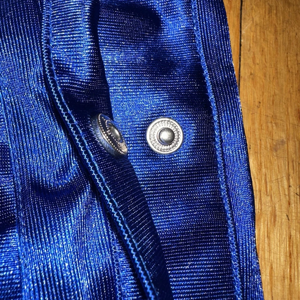 Pantalones para hombre East Bay 1990 vintage medio rasgado brillante deslumbramiento atletas Foto 4 de 4