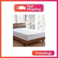 FreshCulture Twin XL Fitted Sheet Only - Hotel Quality Ultra Soft  Breathable B