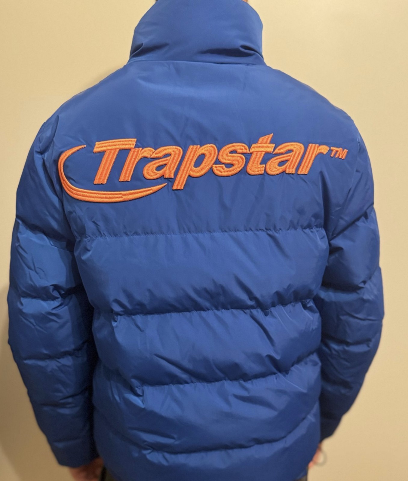 Trapstar Hyperdrive Technical Puffer Jacket Blue - image 1