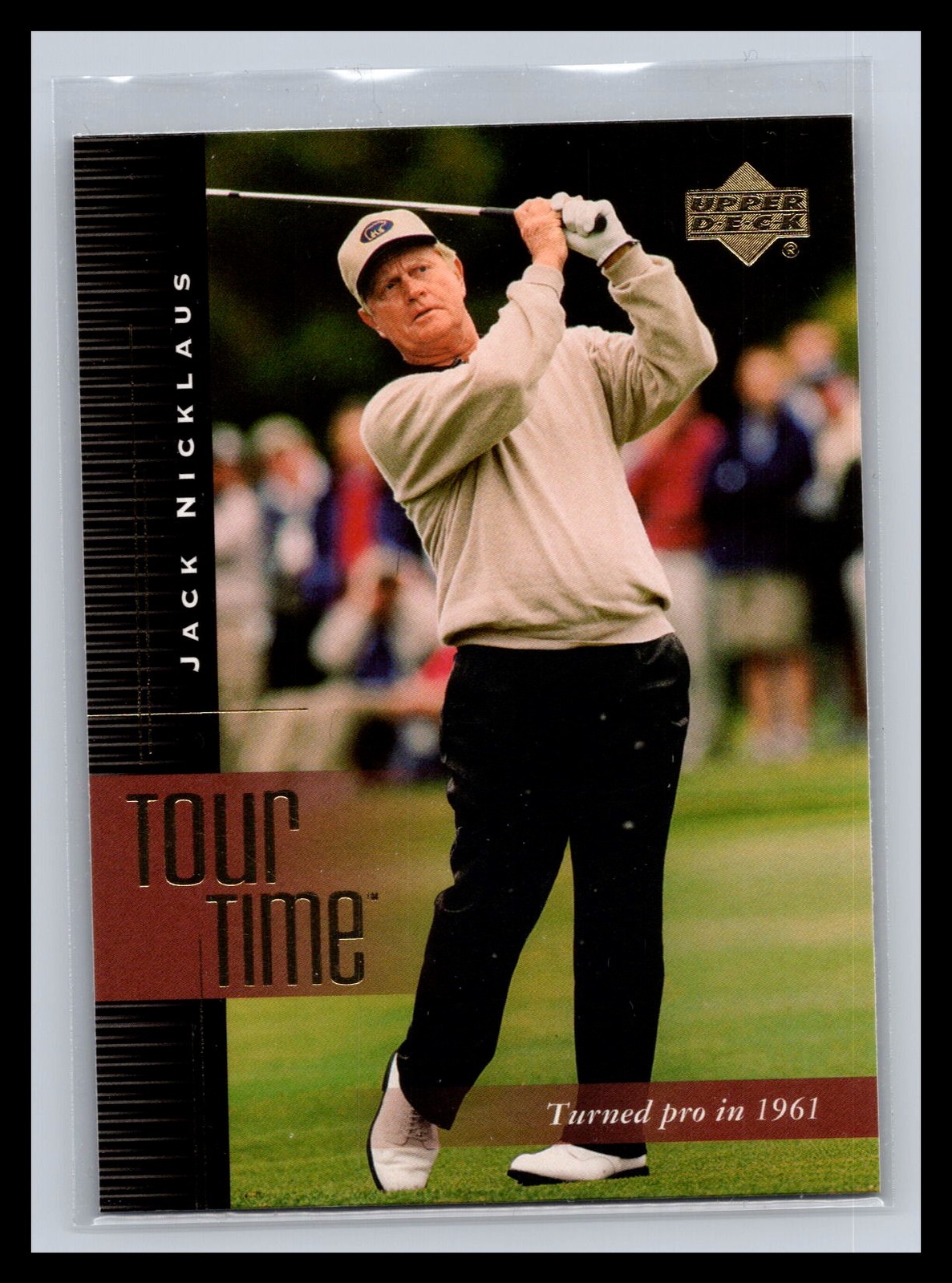 2001 Upper Deck Golf #195 Jack Nicklaus TOUR TIME Insert PGA