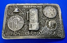 Telephone Pioneers of America Commemorative The Great American Belt Buckle
