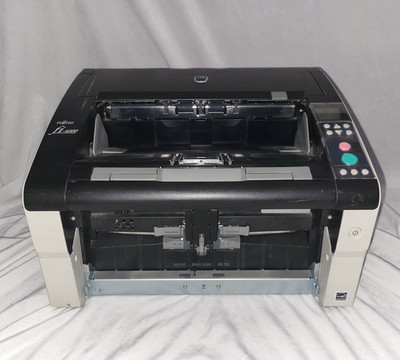 Fujitsu fi-6800 Desktop Production Color Duplex High-Volume Scanner-missing tray