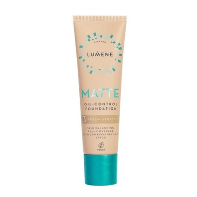 Lumene Matte Oil-Control Foundation SPF20 30ml Fresh Apricot