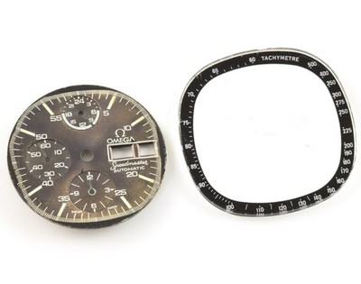 Authentic Omega Speedmaster Automatic Day Date Damage Watch Dial and Crystal