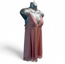 NWT Pink Victoria's Secret lingerie dress L
