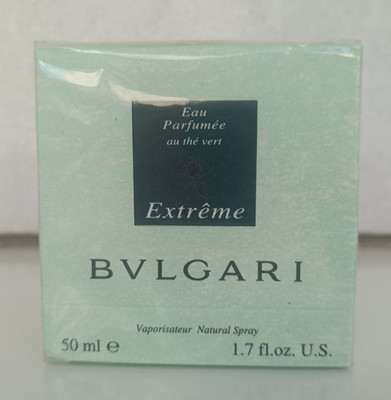 BVLGARI BLV EAU DE PARFUM AU THE VERT EXTREME 50 ml 1.7 oz SPRAY ITALY RARE