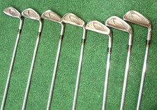 Ben Hogan H40 Iron Set 3-9 Factory Stiff Flex Hogan Apex 4 Steel Shafts/GripsRH